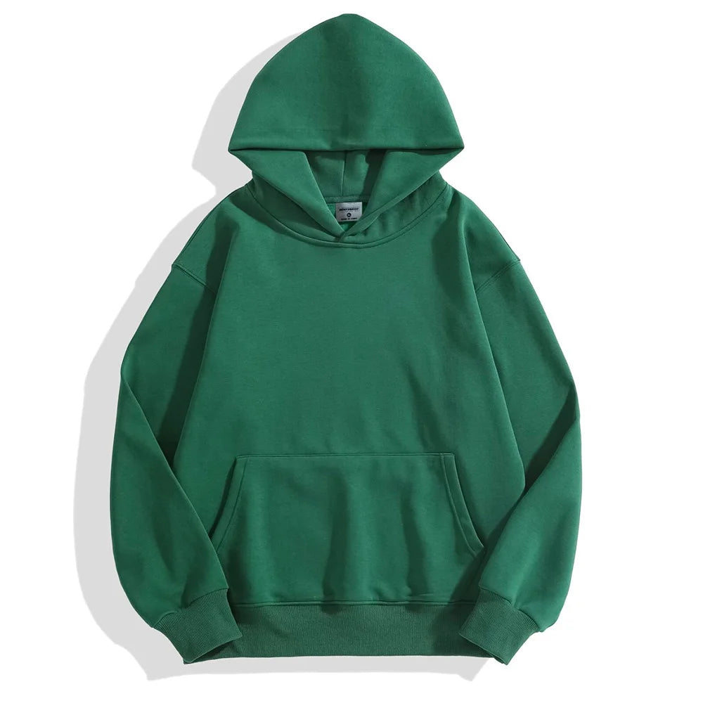 Green Heavy Weight Cotton Hoodie