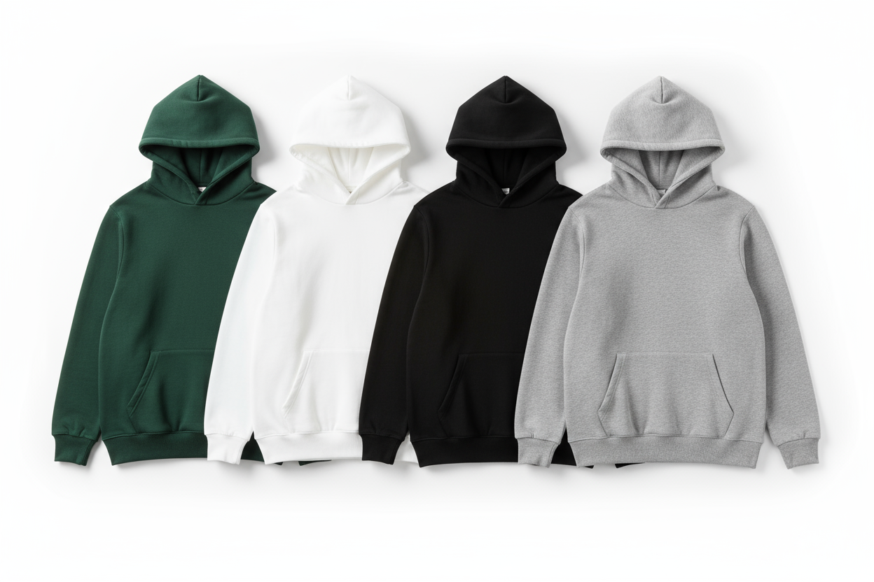 no try again its four seperate cotton hoodies - with no strings